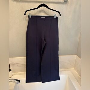 Chic Navy Wide Leg Women's Pants